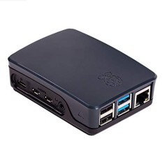 Raspberry Pi Case Black/Grey - Durable, Stylish & Perfect Fit for Your Device | 0644824914923